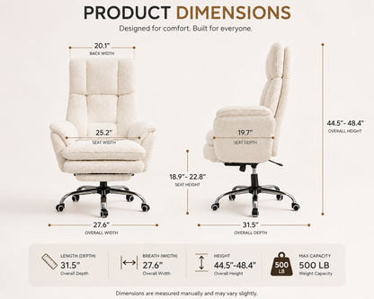 CloudLuxe Ergonomic Chair
